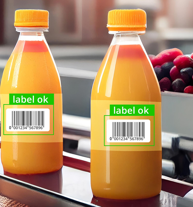 Label inspection Image